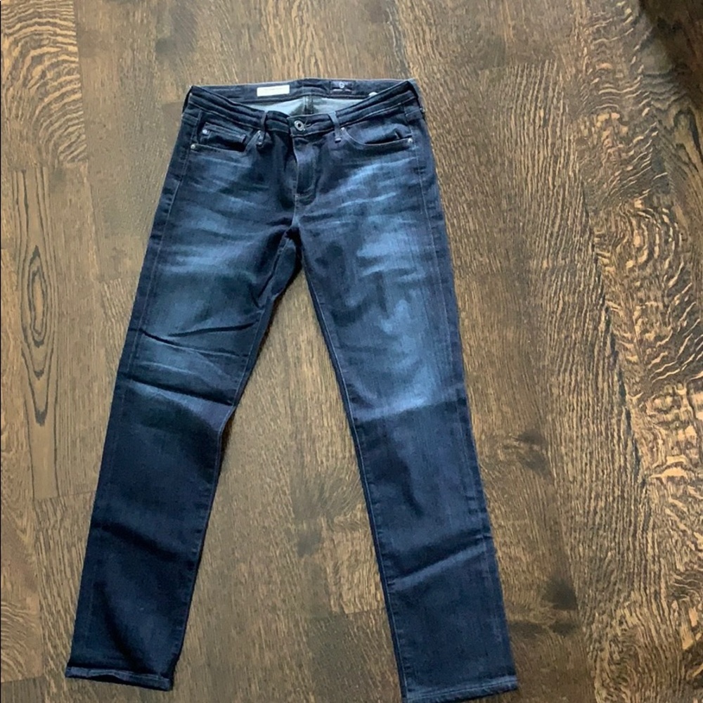 AG 28p slim straight leg jeans